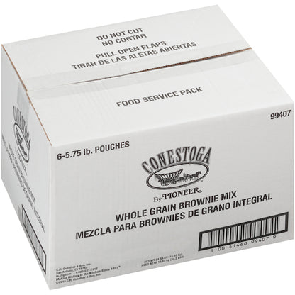 Conestoga WHOLE GRAIN BROWNIE MIX, 6 x 5.75 lb Case - DOT product image 3