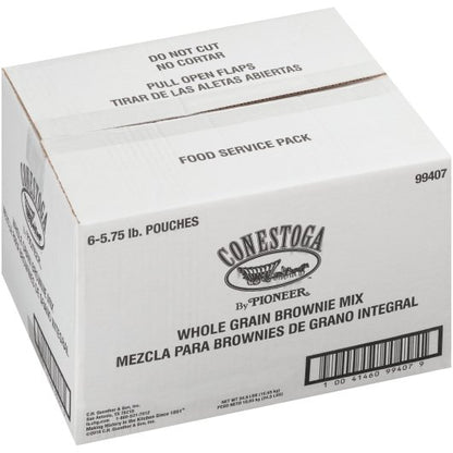Conestoga WHOLE GRAIN BROWNIE MIX, 6 x 5.75 lb Case - DOT product image 4