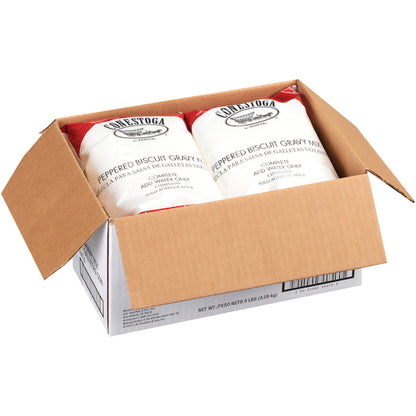 Conestoga Peppered Biscuit Gravy Mix, 6 x 24 oz Case - DOT product image 5