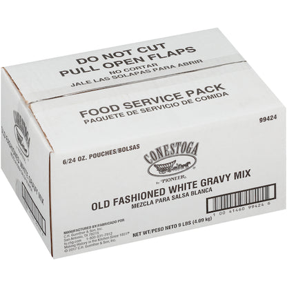 Conestoga OLD FASHIONED WHITE GRAVY MIX, 6 x 24 oz Case - DOT product image 3