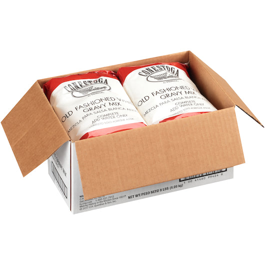 Conestoga OLD FASHIONED WHITE GRAVY MIX, 6 x 24 oz Case - DOT product image 7