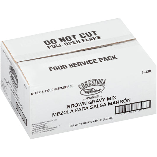 Conestoga BROWN GRAVY MIX, 6 x 13 oz Case - DOT product image 6