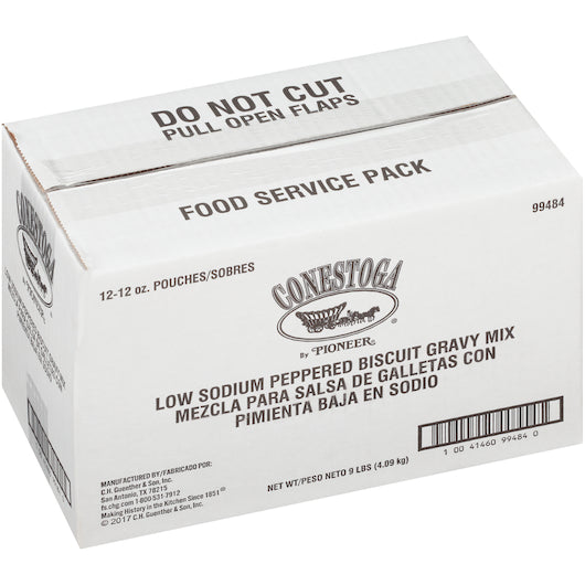 Conestoga INSTANT LOW SODIUM PEPPERED MIX, 12 x 12 oz Case - DOT product image 6