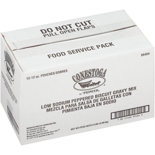 Conestoga INSTANT LOW SODIUM PEPPERED MIX, 12 x 12 oz Case - DOT product image 7