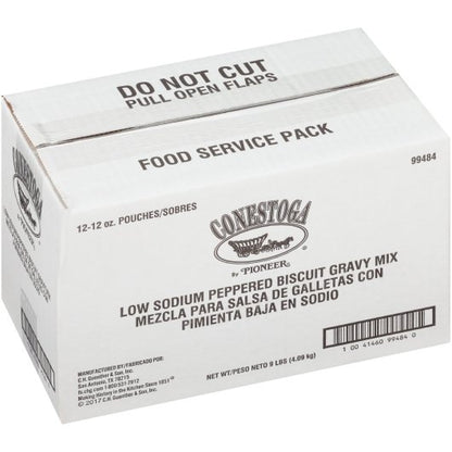 Conestoga INSTANT LOW SODIUM PEPPERED MIX, 12 x 12 oz Case - DOT product image 7