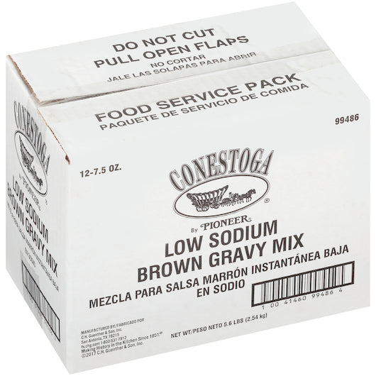 Conestoga INSTANT BROWN GRAVY MIX, 12 x 7.5 oz Case - DOT product image 3