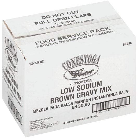 Conestoga INSTANT BROWN GRAVY MIX, 12 x 7.5 oz Case - DOT product image 4