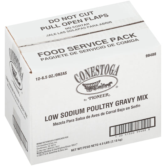 Conestoga INSTANT POULTRY GRAVY MIX, 12 x 6.5 oz Case - DOT product image 3