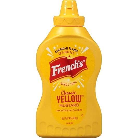 French's Classic Yellow Mustard Bottle, 16 x 14 oz Case - DOT product image 7