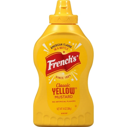 French's Classic Yellow Mustard Bottle, 16 x 14 oz Case - DOT product image 7