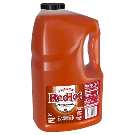 Frank's Redhot Kosher Cayenne Pepper Hot Sauce Bulk, 4 x 1 GA Case - DOT product image 7