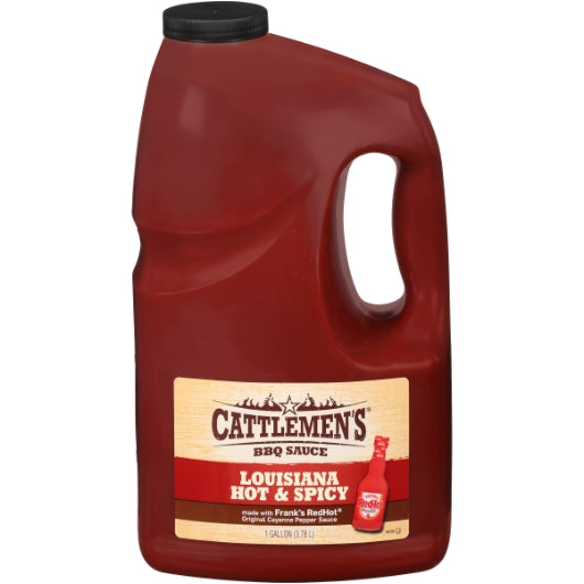 Cattlemen'S Ranch Reserve Louisiana Hot N' Spicy Bbq Sauce Bulk, 4 x 1 GA Case - DOT product image 3