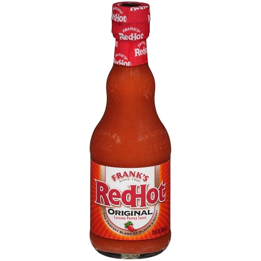 Frank's Redhot Original Red Hot Sauce Bottle, 12 x 12 fl oz Case - DOT product image 2