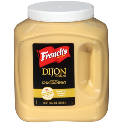 Frenchs Dijon Mustard Dijon With Chardonnay Mustard Bulk, 2 x 105 oz Case - DOT product image 3