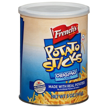 French's Potato Sticks Original Can, 12 x 5 oz Case - DOT product image 8