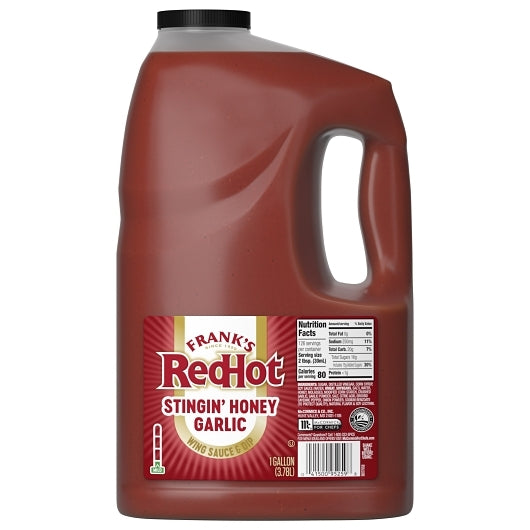 Frank'S Red Hot Stingin Honey Garlic Hot Sauce Bulk, 2 x 1 GA Case - DOT product image 6