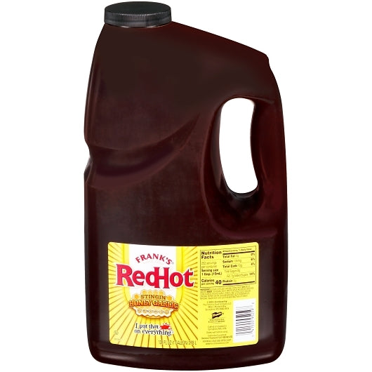 Frank'S Red Hot Stingin Honey Garlic Hot Sauce Bulk, 2 x 1 GA Case - DOT product image 3