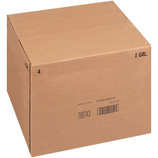 Ortega Thick & Chunky Mild Salsa, 4 x 1 GA Case - GS1 closed shipping case image