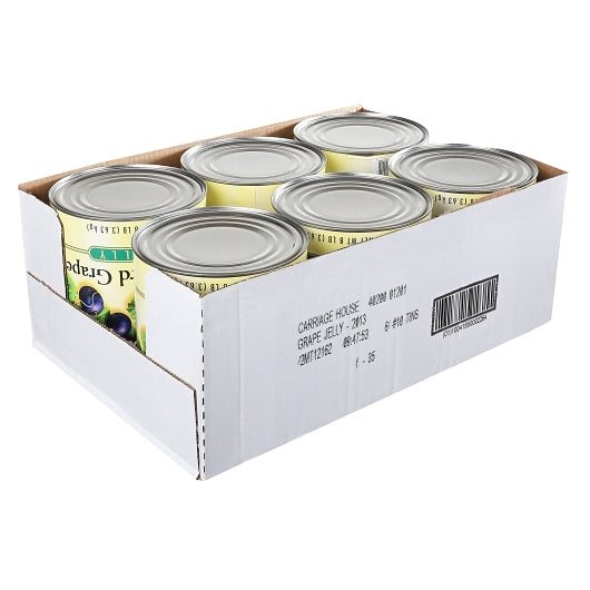Carriage House Grape Jelly Grade A, 6 x 8 lb Case - Condiments & Sauces
