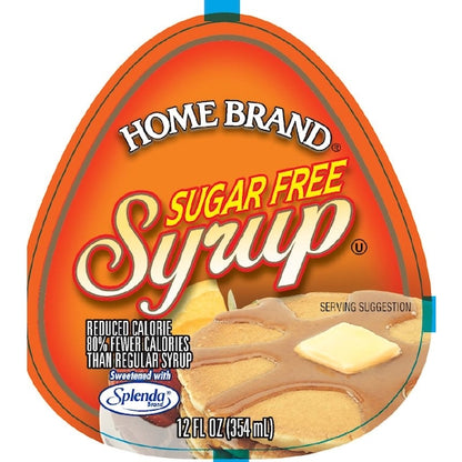 Carriage House Sugar Free Pancake Syrup Bottle, 12 x 12 oz Case - Condiments & Sauces