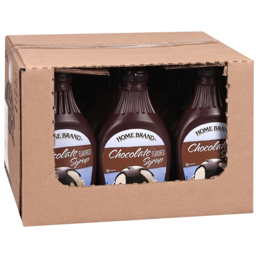 Home Brand Chocolate SYRUP, 12 x 24 oz Case - DOT product image 4
