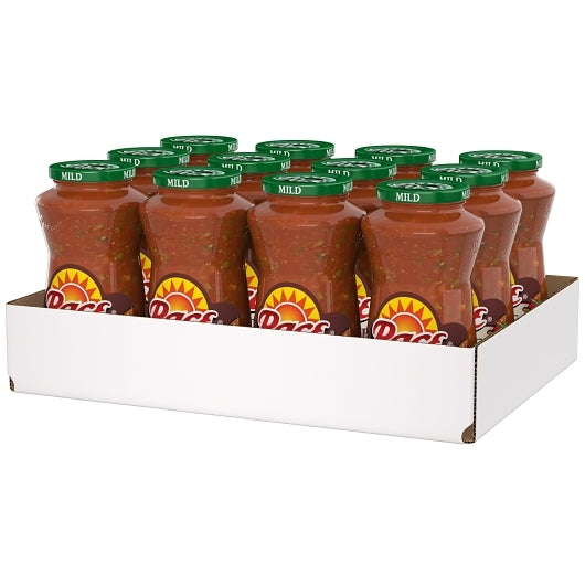Pace MILD PICANTE SAUCE, 12 x 16 oz Case - GS1 open-case image
