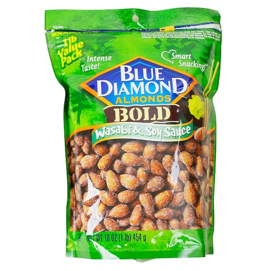 Blue Diamond Bold Wasabi & Soy Sauce, 6 x 16 oz Case - Condiments & Sauces
