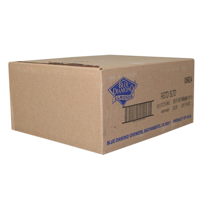 Blue Diamond Roasted & Salted, 6 x 12 oz Case - GS1 closed shipping case image