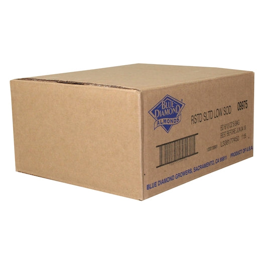 Blue Diamond Lightly Salted, 6 x 12 oz Case - GS1 closed shipping case image
