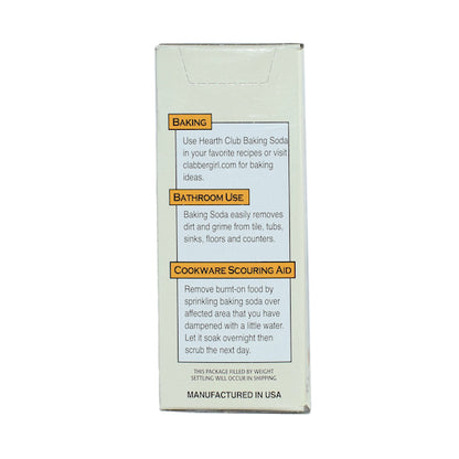 Hearth Club HEARTH BAKING SODA, 24 x 16 oz Case - DOT product image 5