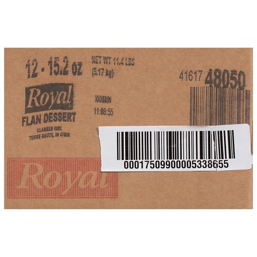 Royal Flan Dessert Mix, 12 x 15.2 oz Case - DOT product image 4