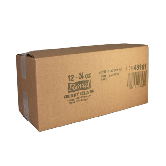 Royal Cherry Flavored Gelatin Mix, 12 x 24 oz Case - DOT product image 3
