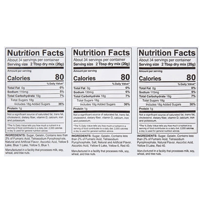 Royal Assorted Citrus Flavored Gelatin Mix, 12 x 24 oz Case - DOT product image 6