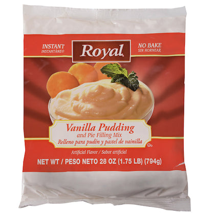 Royal Vanilla Flavored Instant Pudding Mix & Pie Filling, 12 x 28 oz Case - DOT product image 2