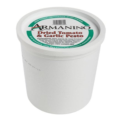 Armanino Frozen Garlic Tomato Pesto Sauce, 4 x 9.5 lb Case - DOT product image 3