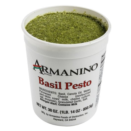 Armanino Basil Pesto Sauce, 3 x 30 oz Case - DOT product image 3