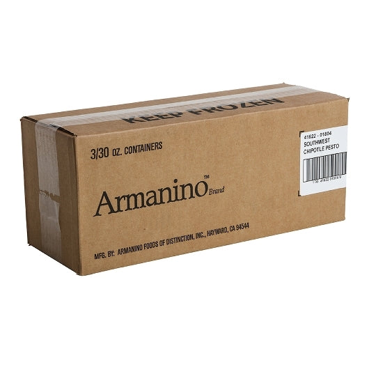 Armanino Gluten Free Southwest Chipotle Pesto Sauce, 3 x 30 oz Case - Spices Seasonings