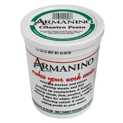 Armanino Frozen Cilantro Pesto Sauce, 3 x 30 oz Case - DOT product image 2