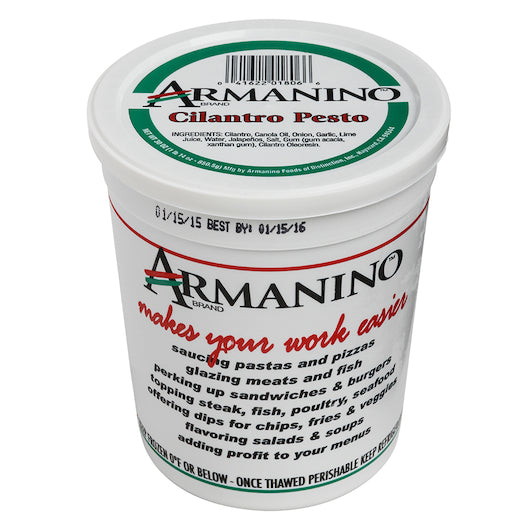 Armanino Frozen Cilantro Pesto Sauce, 3 x 30 oz Case - DOT product image 2