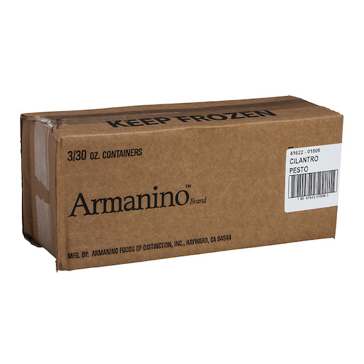 Armanino Frozen Cilantro Pesto Sauce, 3 x 30 oz Case - DOT product image 6