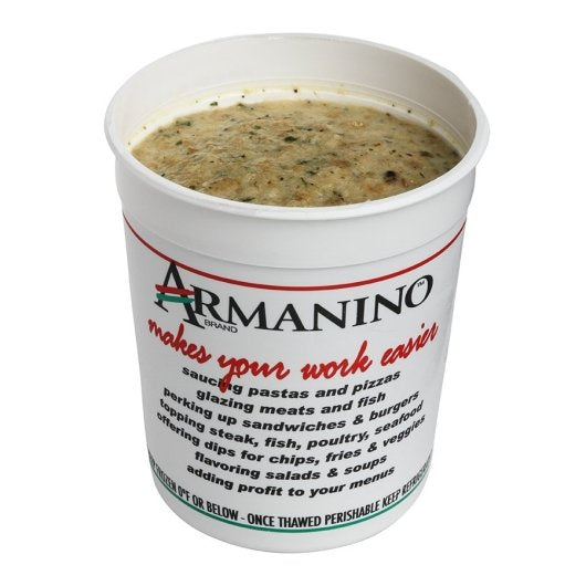 Armanino Frozen Roasted Garlic Pesto Sauce, 3 x 30 oz Case - Condiments & Sauces