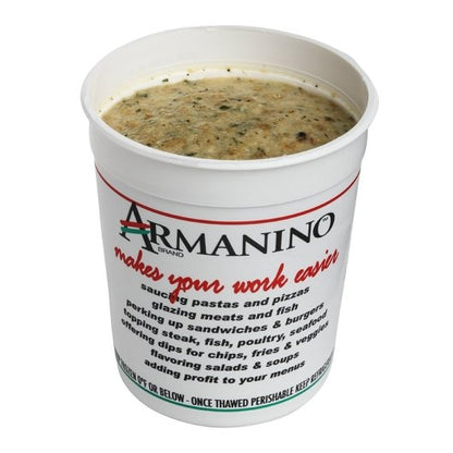 Armanino Frozen Roasted Garlic Pesto Sauce, 3 x 30 oz Case - Condiments & Sauces