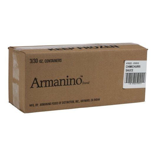 Armanino Chimichurri Sauce, 3 x 30 oz Case - Condiments & Sauces