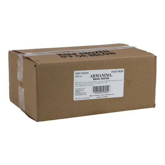 Armanino Frozen Basil Pesto Sauce, 8 x 30 oz Case - DOT product image 4