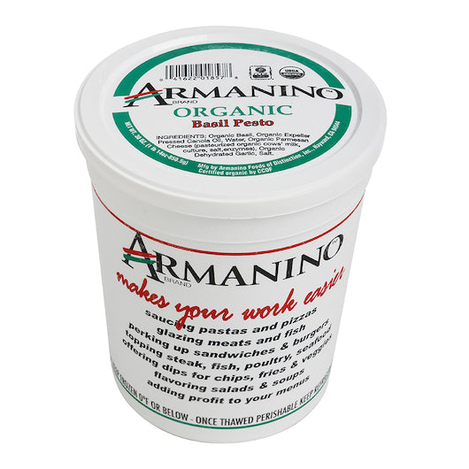Frontier Herb Organic Frozen Organic Basil Pesto Sauce, 3 x 30 oz Case - DOT product image 2