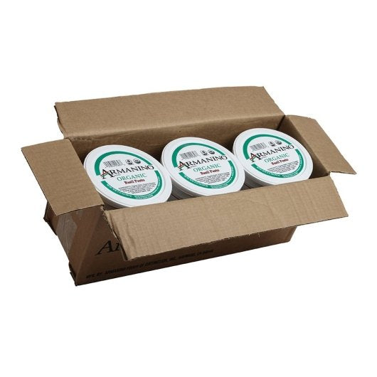 Frontier Herb Organic Frozen Organic Basil Pesto Sauce, 3 x 30 oz Case - DOT product image 5