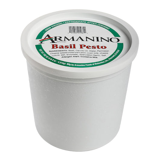 Armanino Basil Pesto Sauce, 4 x 9.5 lb Case - DOT product image 2