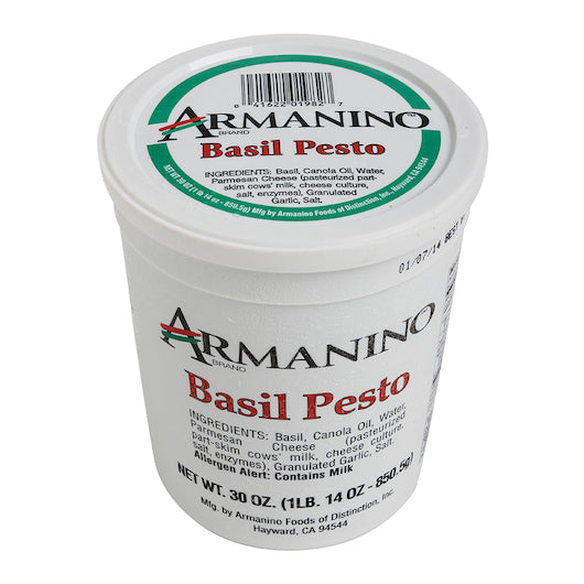 Armanino Basil Pesto Sauce, 6 x 30 oz Case - DOT product image 2