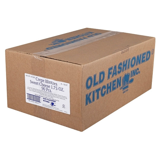 Old Fashioned Kitchen BLINTZES LACY LEAF BLUEBERRY PRE-COOKED CREPE, 12 x 12 x 2.25 oz Case - DOT product image 5