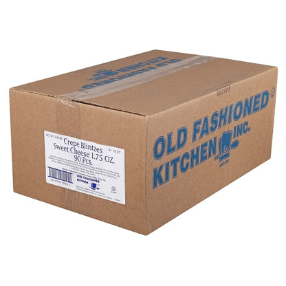 Old Fashioned Kitchen BLINTZES LACY LEAF BLUEBERRY PRE-COOKED CREPE, 12 x 12 x 2.25 oz Case - DOT product image 5